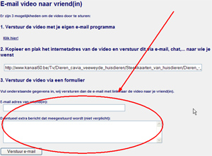 Video doorsturen